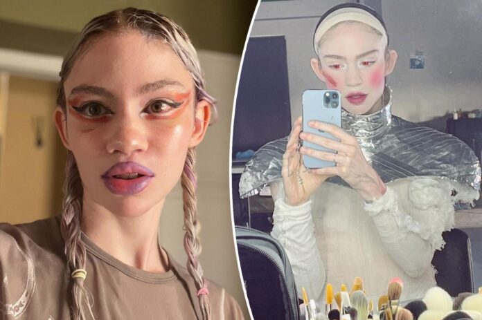 Grimes discusses the topic of facial tattoos: 'I feel like it's time'

