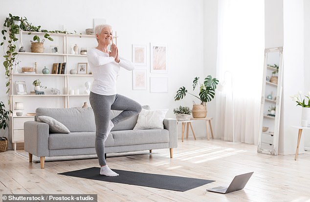 Experts at Circuit Society, a London-based fitness brand, spoke to FEMAIL about the best workouts you can do in every decade, from HIIT in your 'performance' decades in your 20s and 30s to cycling and Pilates in your 60s. Seventies (stock image)