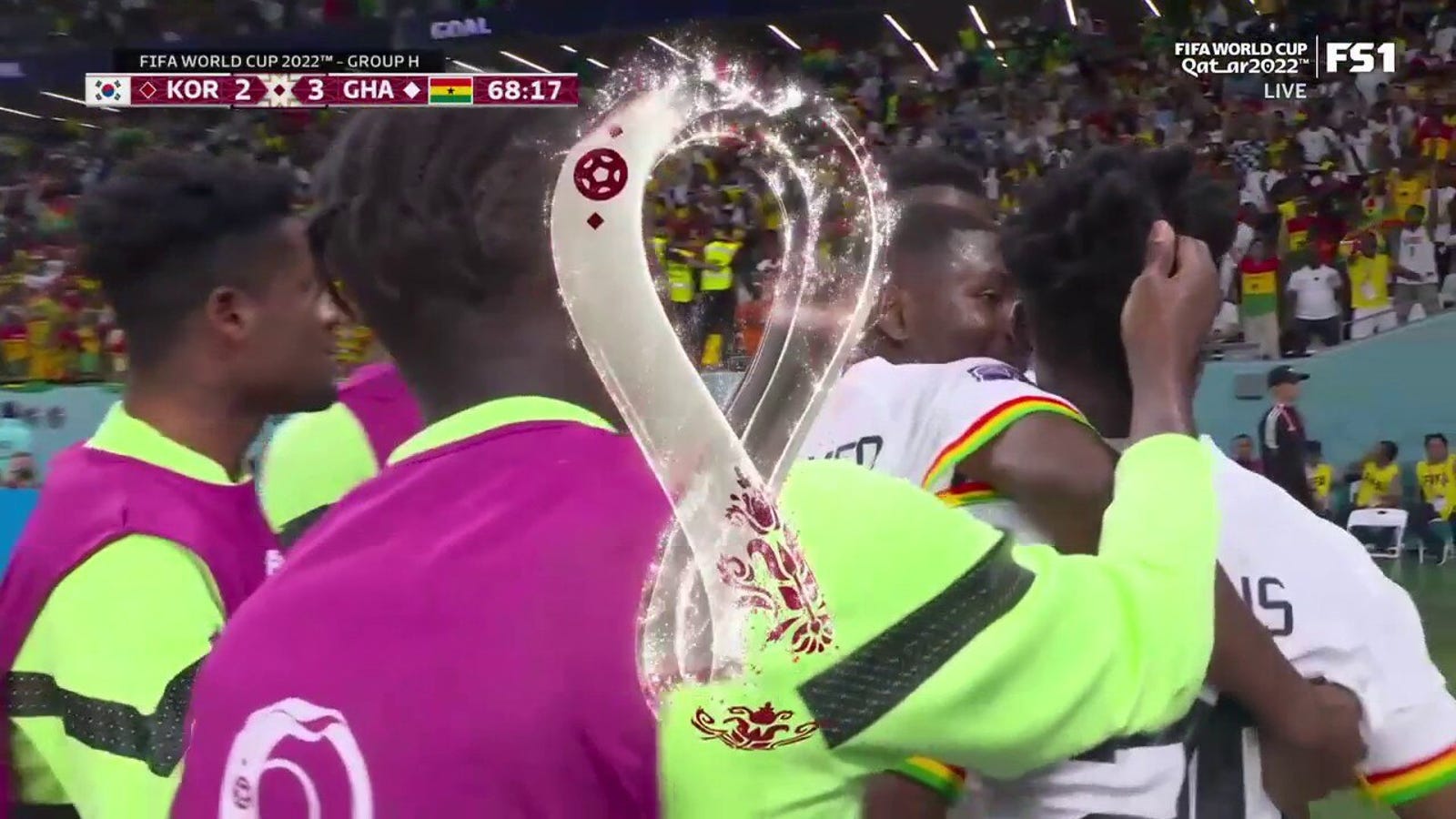 Ghana's Mohammed Kudus scores goal vs. Republic of Korea in 68' | 2022 FIFA World Cup