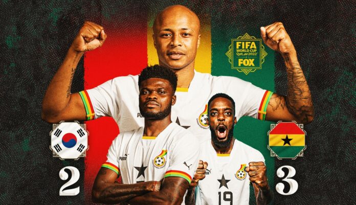 World Cup 2022 highlights: Ghana beats South Korea 3-2 after wild second half