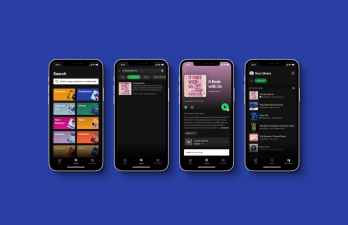 Spotify is releasing audiobooks for more English-speaking markets outside the US

