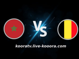 The result of the Belgium-Morocco match, broadcast live, koora live, on 11-27-2022, the 2022 World Cup
