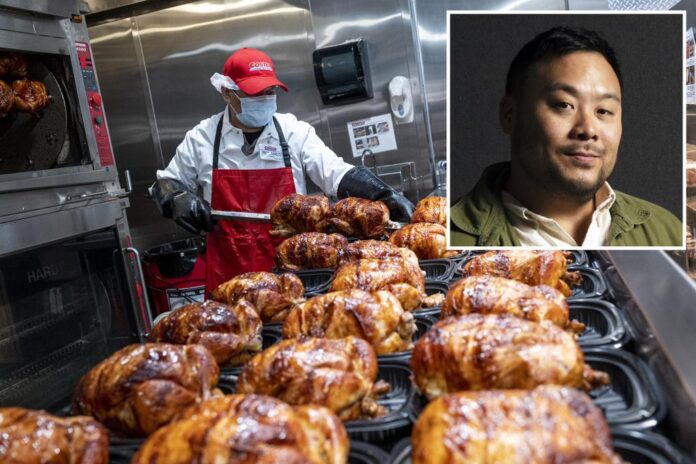 Celebrity chef David Chang slams 'disgusting' Costco roast chicken

