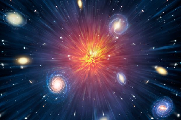 Is the universe expanding faster than light?