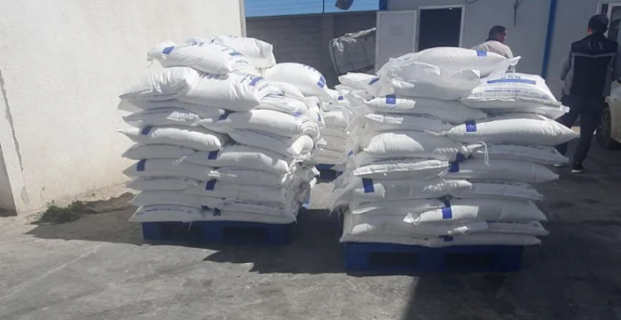Al-Asimah: seizing 11 tons of sugar to be used as a substitute for a chemical additive to concrete - Al-Houwar Al-Jazairia
