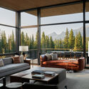 Basecamp Residence / CLB Architects - Interior photography, living room, table, sofa, windows, patio