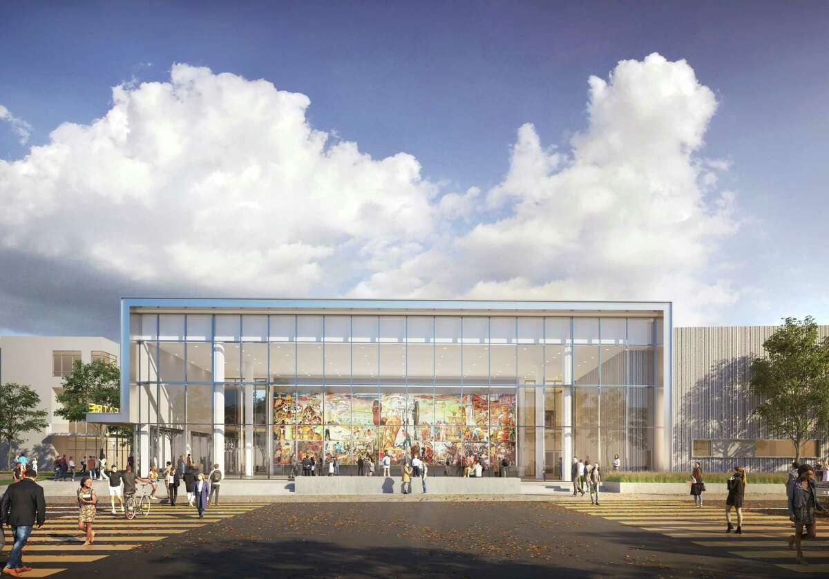 Diego Rivera Theater, as viewed in an architectural rendering