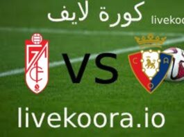 Watch the Osasuna and Granada match Kora Live today 10-20-2023 in the Spanish League
