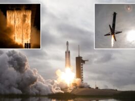 SpaceX Falcon Heavy rocket lifts off from Kennedy Space Center: photos

