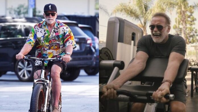 Arnold Schwarzenegger reveals his current training routine at age 76: 'I'm addicted to working out' - Fitness Volt


