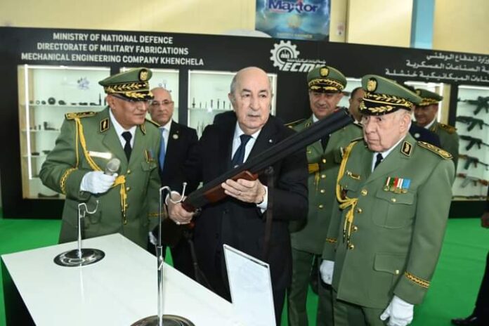President Tebboune praises the progress of the mechanical and military industry - Algerian Dialogue
