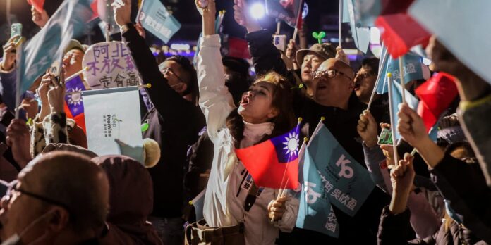  Relations between the United States and China will be reshaped after the Taiwan elections.  The markets are just waiting.


