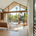 Barrera House / Cotton Estes Architect - Interior photography, beam, chair