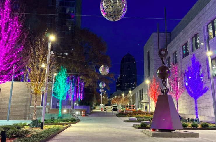 The new, eye-catching Art Walk downtown has officially arrived

